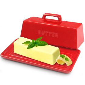 Butter Dish with Lid Ceramics Butter Keeper Container