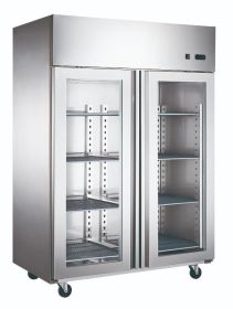 D55F-GS2 Commercial Upright Reach-in Refrigerator made by stainless steel