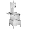 VEVOR Commercial Electric Meat Bandsaw, 2200W Stainless Steel Vertical Bone Sawing Machine, Workbeach 24.4" x 20.5", 0.16-8.7 Inch Cutting Thickness