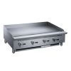 48" Griddler (24" Depth)  4-Burner Commercial  Griddle in Stainless Steel  with 4  legs