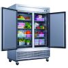 Dukers D83F Commercial 3-Door Freezer in Stainless Steel