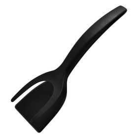 Quick Flip Kitchen Spatula (Color: Black)